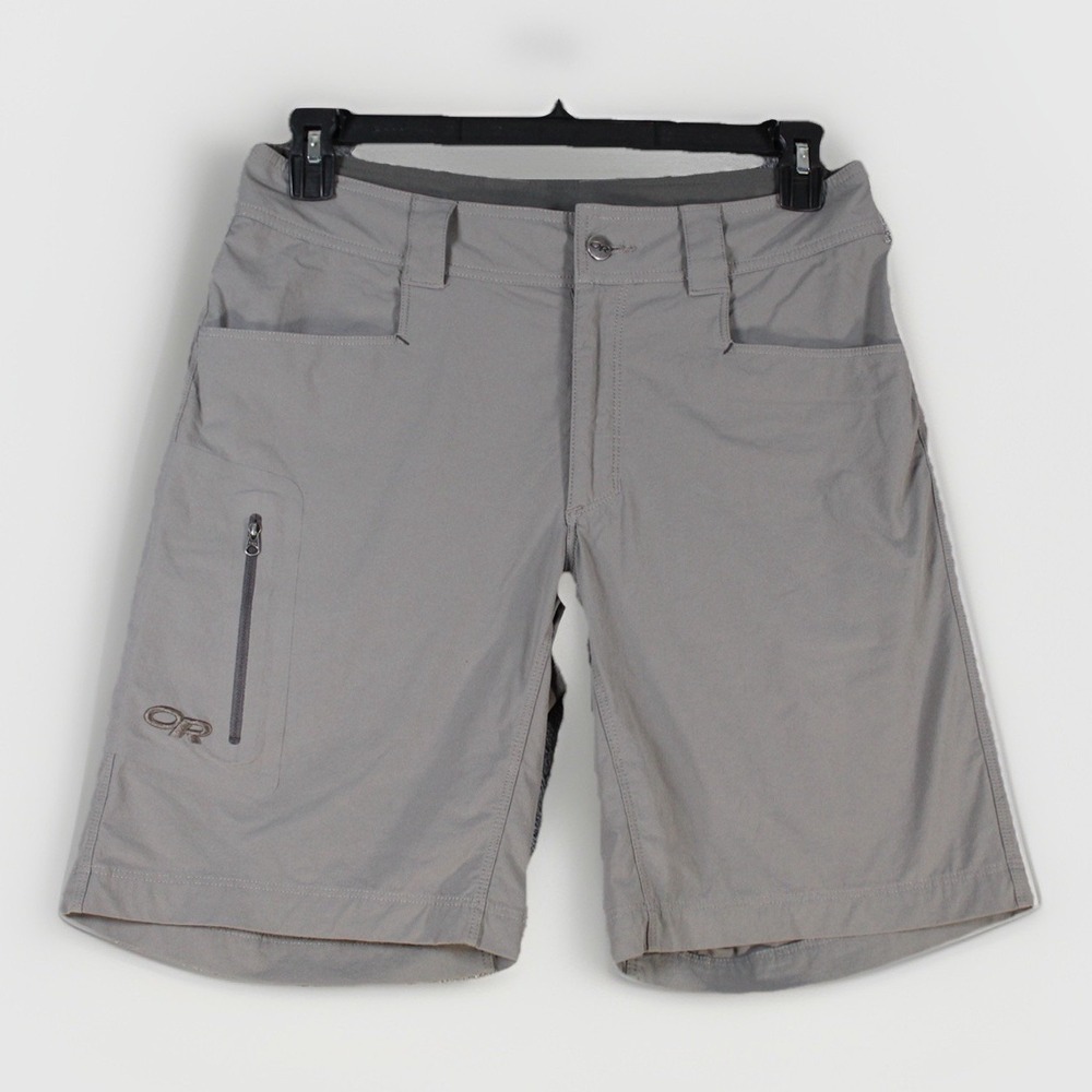 Outdoor Research Shorts Ferrosi Mens 30 Brown Nylon Spandex Hiking Outdoor Cargo